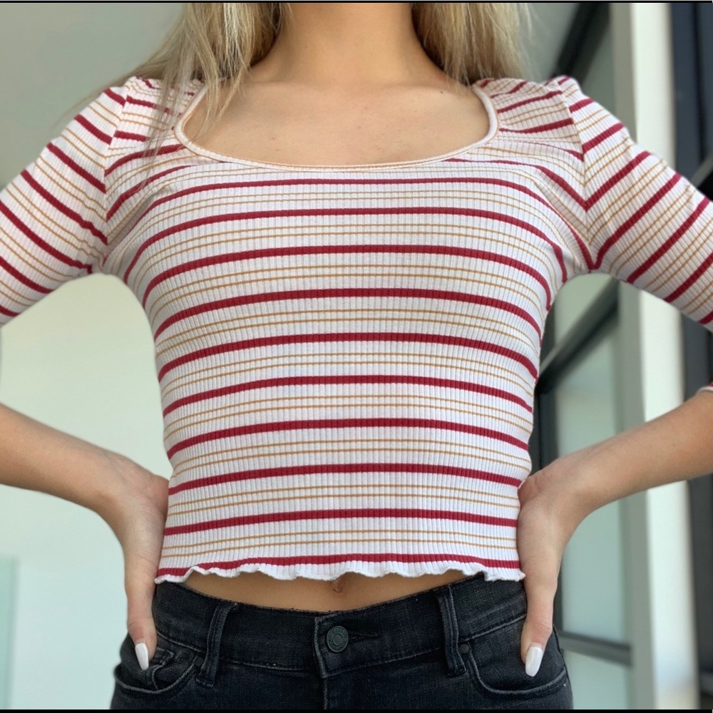 Cute Fitted/Crop Long sleeve ❥